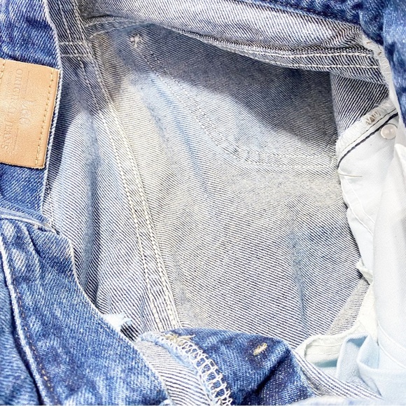 Vintage Style Lee Dark Wash High Waist Mom Denim Jeans 12 - Picture 12 of 12